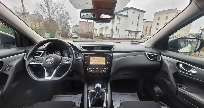 Nissan Qashqai cena 81500 przebieg: 71502, rok produkcji 2019 z Myślibórz małe 137